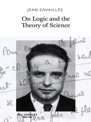 cover image of On Logic and the Theory of Science